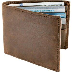 Men's RFID Trifold Wallet | Leather Wallets For Men RFID Blocking